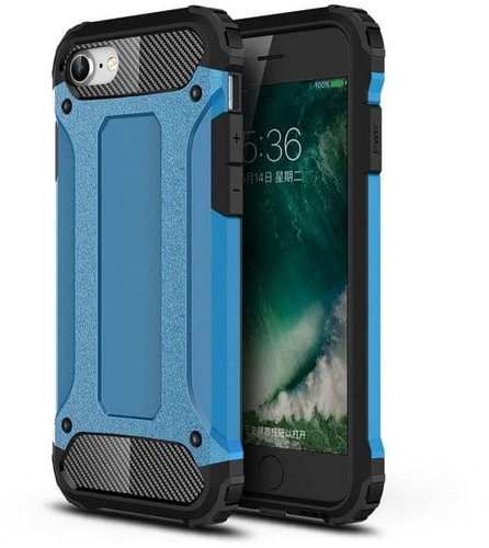 TopQ iPhone SE 2020 Panzer blue 49740 - Phone Cover - Main image