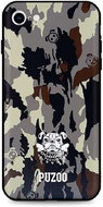TopQ iPhone SE 2020 3D silicone camouflage with bulldog 49730 - Phone Cover