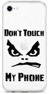 TopQ iPhone SE 2020 silicone Don't Touch transparent 49599 - Phone Cover