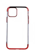 TopQ Frame iPhone 11 Pro silicone red 49658 - Phone Cover