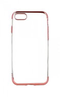 TopQ Frame iPhone SE 2020 silicone pink 49622 - Phone Cover