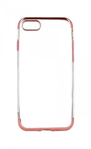TopQ Frame iPhone SE 2020 silicone pink 49622 - Phone Cover - Main image