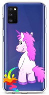 TopQ Samsung A41 silicone Rude Unicorn 49839 - Phone Cover
