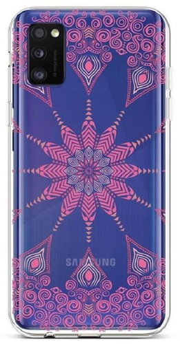 TopQ Samsung A41 silicone Pink Mandala 49830 - Phone Cover - Main image