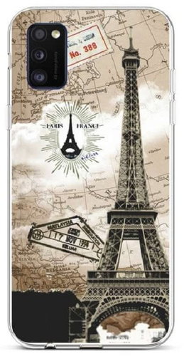TopQ Samsung A41 silicone Paris 2 49828 - Phone Cover - Main image