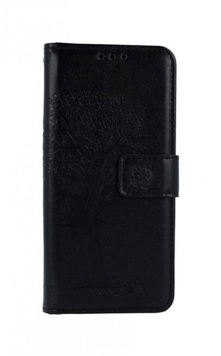 TopQ Samsung A20e booklet Black tree owls 42817 - Phone Cover - Main image
