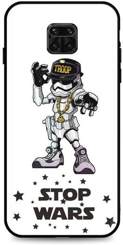TopQ Xiaomi Redmi Note 9 Pro 3D silicone Stormtrooper 50147 - Phone Cover - Main image