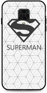 TopQ Xiaomi Redmi Note 9 Pro 3D silicone White Superman 50128 - Phone Cover