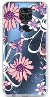 TopQ Xiaomi Redmi Note 9 silicone Flowers 50024 - Phone Cover
