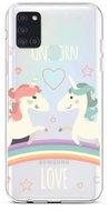 TopQ Samsung A21s silicone Unicorn Love 50385 - Phone Cover