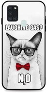 TopQ Samsung A21s 3D silicone Grumpy Cat 50382 - Phone Cover