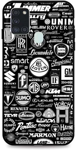 TopQ Samsung A21s 3D silicone Cars 50378 - Phone Cover - Main image