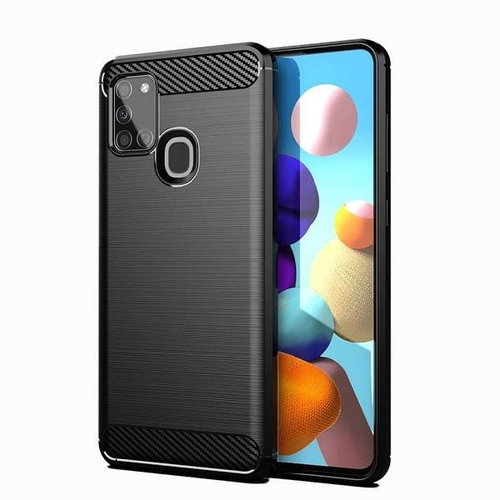 Forcell Samsung A21s silicone black 50349 - Phone Cover - Main image