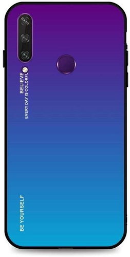TopQ LUXURY Huawei Y6p solid rainbow purple 50218 - Phone Cover - Main image