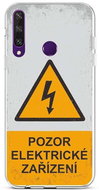 TopQ Huawei Y6p silicone Attention electrical equipment 50284 - Phone Cover