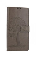 TopQ Xiaomi Redmi Note 9 Pro booklet Grey Owl Tree 50736 - Phone Cover