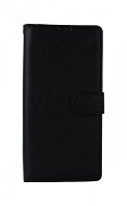 Kryt na mobil TopQ Xiaomi Redmi Note 9 Pro knihový čierny s prackou 50683 - Kryt na mobil
