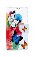 TopQ Xiaomi Redmi Note 9 Pro Booklet Colorful with butterflies 50659 - Phone Cover