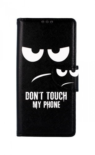 TopQ Xiaomi Redmi Note 9 Pro booklet Don't Touch 50626 - Phone Cover - Main image