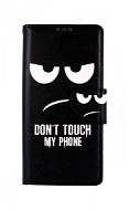 TopQ Xiaomi Redmi Note 9 Pro knihový Don't Touch 50626 - Kryt na mobil