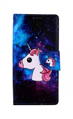 TopQ Xiaomi Redmi Note 9 book Space Unicorn 50609 - Phone Cover - Main image
