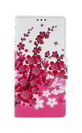 TopQ Xiaomi Redmi Note 9 booklet Flowers textile 50599 - Phone Cover