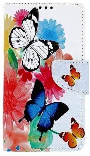TopQ iPhone 11 Booklet Color with Butterflies 49782 - Phone Case - Main image