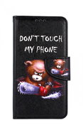 TopQ iPhone 11 book Don't Touch Bear 49780 - Phone Case