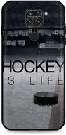 TopQ Xiaomi Redmi Note 9 silicone Hockey Is Life 51154 - Phone Cover