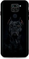 TopQ Xiaomi Redmi Note 9 silicone Dark Pitbull 51145 - Phone Cover