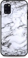 TopQ LUXURY Samsung A31 solid Marble White 50904 - Phone Cover