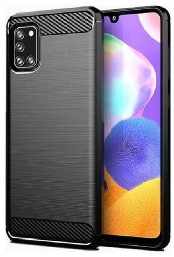 TopQ Samsung A31 silicone black 50927 - Phone Cover - Main image