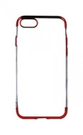 TopQ Frame iPhone SE 2020 silicone red 49620 - Phone Cover