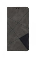 TopQ for Xiaomi Redmi Note 8 booklet Geometric grey 51253 - Phone Case