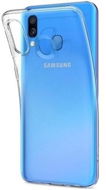 Phone Cover TopQ Samsung A40 silicone 2 mm transparent 51492 - Kryt na mobil