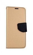 TopQ Samsung A41 book gold-black 51448 - Phone Case