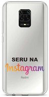 TopQ Xiaomi Redmi Note 9 Pro silikon Instagram 51395 - Kryt na mobil