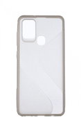 Forcell Samsung A21s silicone S-line dark 51627 - Phone Cover