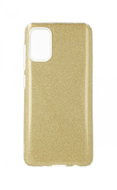 Forcell Samsung A41 glitter gold 51645 - Phone Case