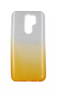 TopQ Xiaomi Redmi 9 glitter silver-orange 52389 - Phone Case
