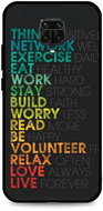 TopQ LUXURY Xiaomi Redmi Note 9 Pro solid Words 52597 - Phone Cover