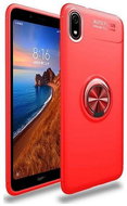 TopQ Xiaomi Redmi 9A silicone red with red ring 52172 - Phone Cover