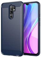 TopQ Xiaomi Redmi 9 silicone blue 52822 - Phone Cover