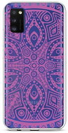 TopQ Samsung A41 silicone Violet Mandala 52636 - Phone Cover