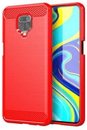 TopQ Xiaomi Redmi Note 9 Pro silicone red 52489 - Phone Cover