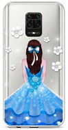 TopQ Xiaomi Redmi Note 9 Pro silicone Blue Princess 52513 - Phone Cover