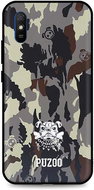 TopQ Xiaomi Redmi 9A 3D silicone camouflage with bulldog 52237 - Phone Cover