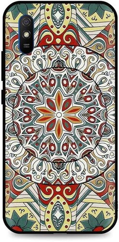 TopQ Xiaomi Redmi 9A 3D silicone Color mandala 52229 - Phone Cover - Main image