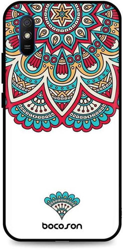 TopQ Xiaomi Redmi 9A 3D silicone Color motive 52227 - Phone Cover - Main image