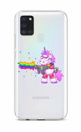 TopQ Samsung A21s silicone Rainbow Gun 52110 - Phone Cover